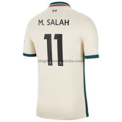 Maglia Liverpool M.Salah 11 Trasferta Divisa 2021-2022 Manica Corta