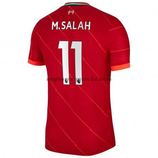 Maglia Liverpool M.Salah 11 Casa Divisa 2021-2022 Manica Corta
