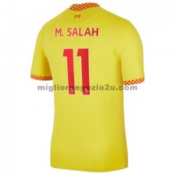 Maglia Liverpool M.Salah 11 Terza Divisa 2021-2022 Manica Corta