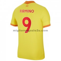 Maglia Liverpool Roberto Firmino 9 Terza Divisa 2021-2022 Manica Corta