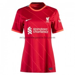 Maglia Liverpool Donna Casa Divisa 2021-2022 Manica Corta