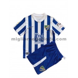 Maglia Malaga CF Bambino Casa Divisa 2021-2022 Manica Corta