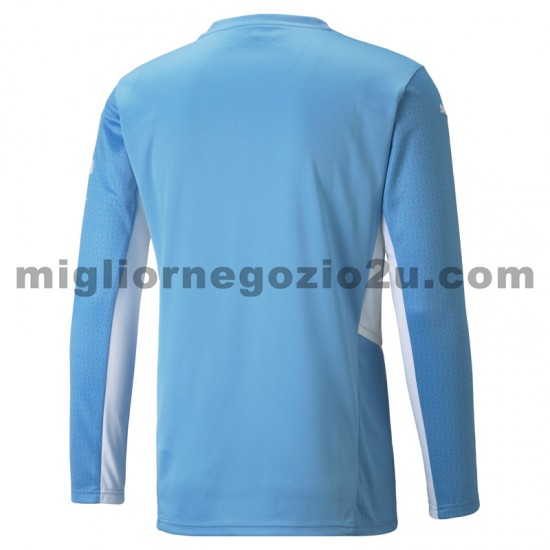Maglia Manchester City Casa Divisa 2021-2022 Manica Lunga