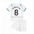Maglia Manchester City Ilkay Gundogan 8 Bambino Trasferta Divisa 2021-2022 Manica Corta