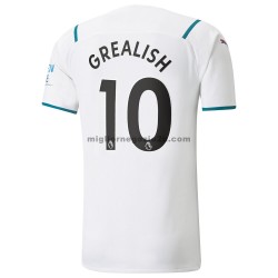 Maglia Manchester City Jack Grealish 10 Trasferta Divisa 2021-2022 Manica Corta