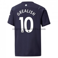 Maglia Manchester City Jack Grealish 10 Terza Divisa 2021-2022 Manica Corta