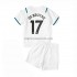 Maglia Manchester City Kevin De Bruyne 17 Bambino Trasferta Divisa 2021-2022 Manica Corta