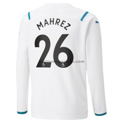 Maglia Manchester City Riyad Mahrez 26 Trasferta Divisa 2021-2022 Manica Lunga