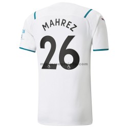 Maglia Manchester City Riyad Mahrez 26 Trasferta Divisa 2021-2022 Manica Corta