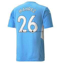 Maglia Manchester City Riyad Mahrez 26 Casa Divisa 2021-2022 Manica Corta