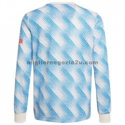Maglia Manchester United Trasferta Divisa 2021-2022 Manica Lunga