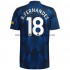 Maglia Manchester United Bruno Fernandes 18 Terza Divisa 2021-2022 Manica Corta