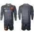 Maglia Manchester United Portiere Bambino Trasferta Divisa 2021-2022 Manica Lunga