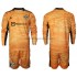 Maglia Manchester United Portiere Bambino Casa Divisa 2021-2022 Manica Lunga