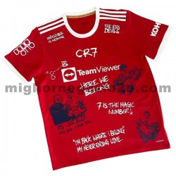 Maglia Manchester United Graffiti Casa Divisa 2021-2022 Manica Corta