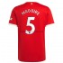 Maglia Manchester United Harry Maguire 5 Casa Divisa 2021-2022 Manica Corta