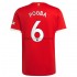 Maglia Manchester United Paul Pogba 6 Casa Divisa 2021-2022 Manica Corta