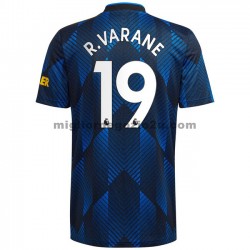 Maglia Manchester United Raphael Varane 19 Terza Divisa 2021-2022 Manica Corta