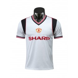 Maglia Manchester United Retro Trasferta Divisa 1985 Manica Corta