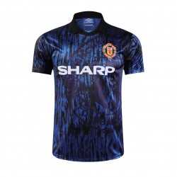 Maglia Manchester United Retro Trasferta Divisa 1993 Manica Corta