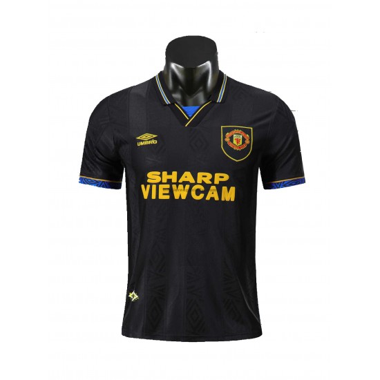 Maglia Manchester United Retro Trasferta Divisa 1994 Manica Corta