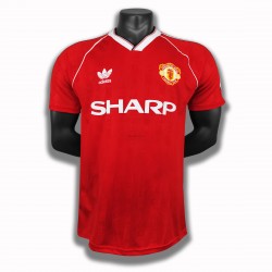 Maglia Manchester United Retro Casa Divisa 1988 Manica Corta