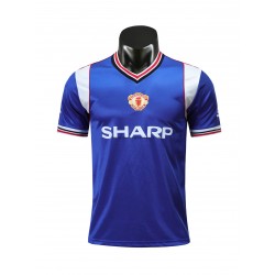 Maglia Manchester United Retro Terza Divisa 1985 Manica Corta