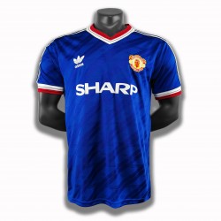 Maglia Manchester United Retro Terza Divisa 1986 Manica Corta