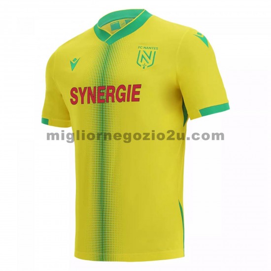 Maglia Nantes Casa Divisa 2021-2022 Manica Corta