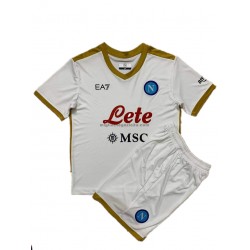 Maglia SSC Napoli Bambino Trasferta Divisa 2021-2022 Manica Corta