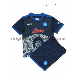 Maglia SSC Napoli Special 2 Bambino Casa Divisa 2021-2022 Manica Corta