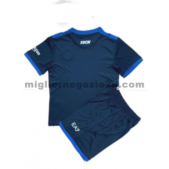 Maglia SSC Napoli Special 2 Bambino Casa Divisa 2021-2022 Manica Corta
