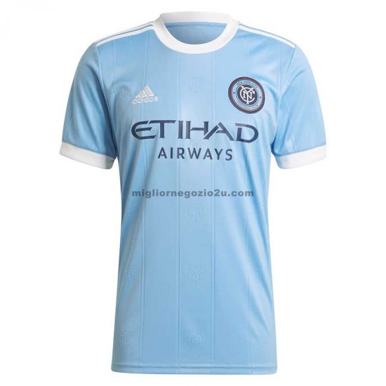 Maglia New York City Casa Divisa 2021-2022 Manica Corta