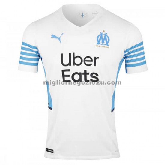 Maglia Olympique de Marseille Casa Divisa 2021-2022 Manica Corta