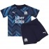 Maglia Olympique de Marseille Bambino Trasferta Divisa 2021-2022 Manica Corta