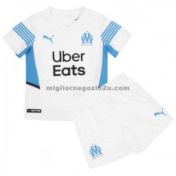 Maglia Olympique de Marseille Bambino Casa Divisa 2021-2022 Manica Corta