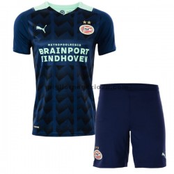 Maglia PSV Eindhoven Bambino Trasferta Divisa 2021-2022 Manica Corta