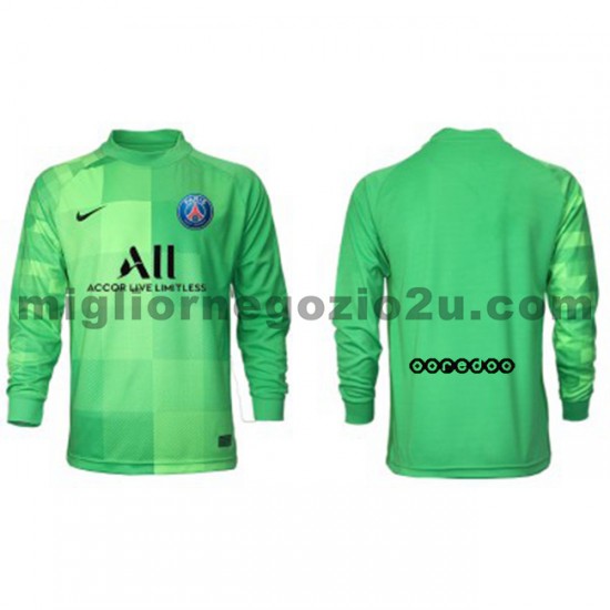 Maglia Paris Saint-Germain Portiere Terza Divisa 2021-2022 Manica Lunga