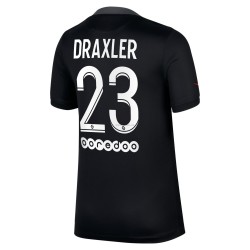 Maglia Paris Saint-Germain Julian Draxler 23 Terza Divisa 2021-2022 Manica Corta