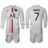 Maglia Paris Saint-Germain Kylian Mbappé 7 Bambino Trasferta Divisa 2021-2022 Manica Lunga