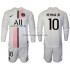 Maglia Paris Saint-Germain Neymar JR 10 Bambino Trasferta Divisa 2021-2022 Manica Lunga