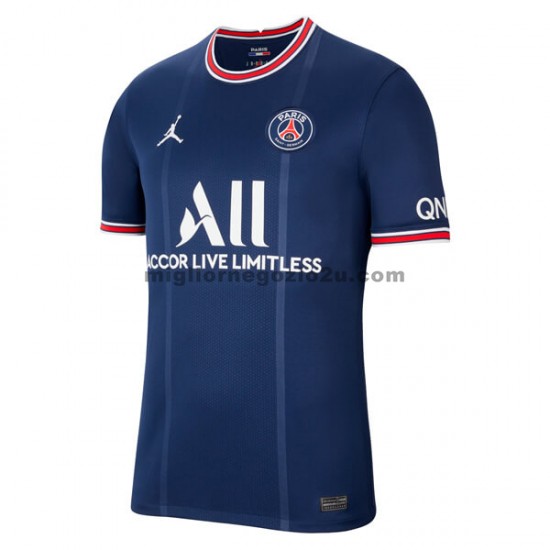 Maglia Paris Saint-Germain Casa Divisa 2021-2022 Manica Corta