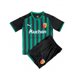 Maglia RC Lens Bambino Trasferta Divisa 2021-2022 Manica Corta