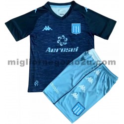 Maglia Racing Club Bambino Trasferta Divisa 2021-2022 Manica Corta