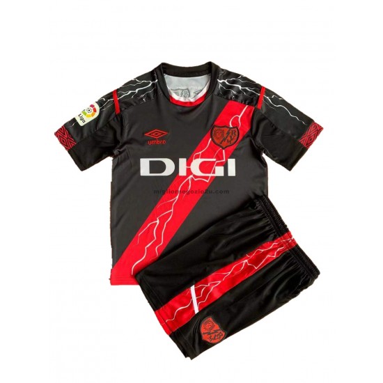Maglia Rayo Vallecano Bambino Trasferta Divisa 2021-2022 Manica Corta