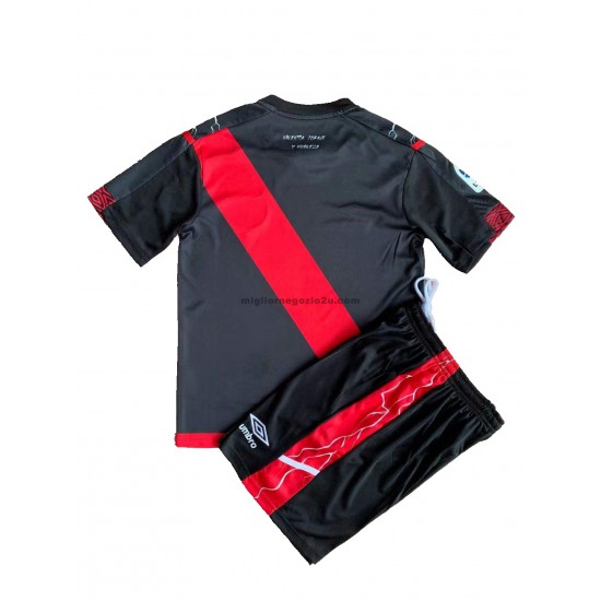 Maglia Rayo Vallecano Bambino Trasferta Divisa 2021-2022 Manica Corta