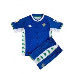 Maglia Real Betis Bambino Trasferta Divisa 2021-2022 Manica Corta