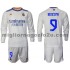 Maglia Real Madrid Benzema 9 Bambino Casa Divisa 2021-2022 Manica Lunga
