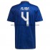 Maglia Real Madrid David Alaba 4 Trasferta Divisa 2021-2022 Manica Corta