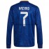 Maglia Real Madrid Eden Hazard 7 Trasferta Divisa 2021-2022 Manica Lunga